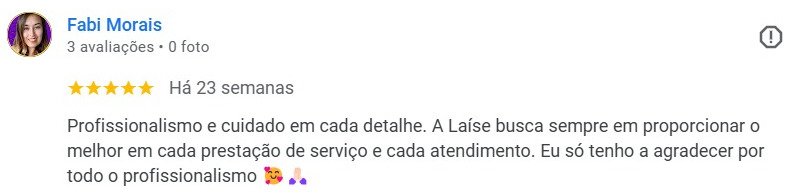 Comentário de Cliente
